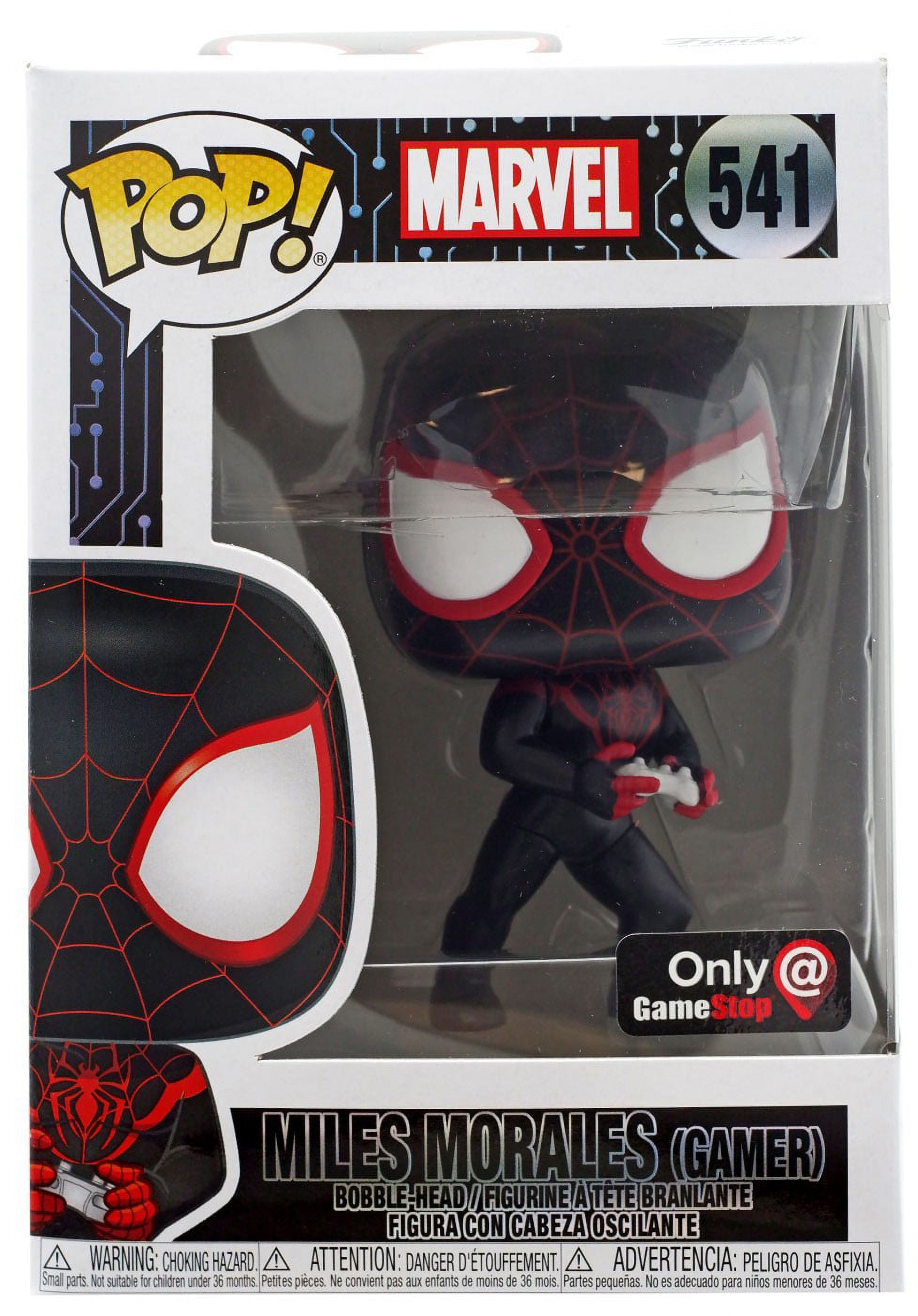 Funko Pop! Marvel: Miles Morales Winter Suit Vinyl Figure - Collectible Toy For Display (74722) - View #2
