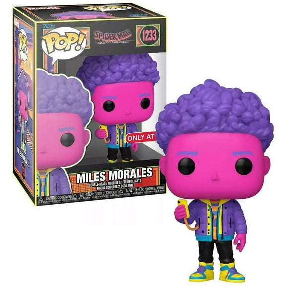 Funko POP! Marvel Miles Morales Vinyl Figure (Blacklight)