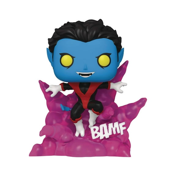 Funko POP! Marvel Nightcrawler Deluxe Vinyl Figure (Teleporting, Glow-in-the-Dark)