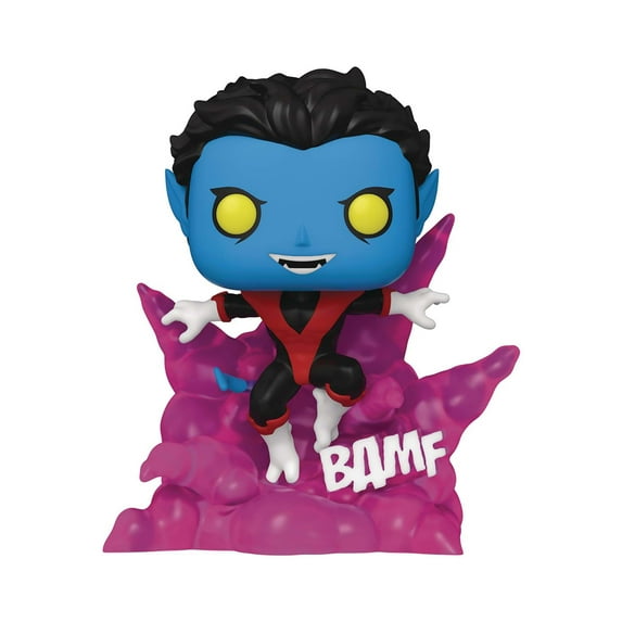 Funko POP! Marvel Nightcrawler Deluxe Vinyl Figure (Teleporting, Glow-in-the-Dark)