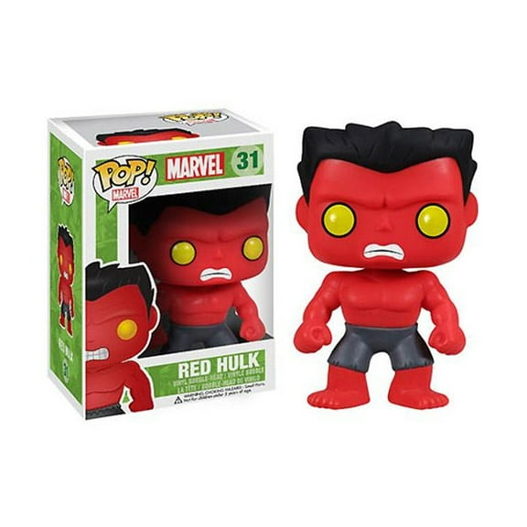 Funko POP! Marvel Red Hulk Vinyl Bobble Head [2013]