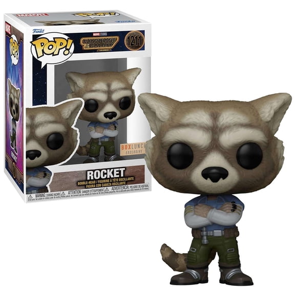 Funko POP! Marvel Rocket Vinyl Figure (Arms Crossed)