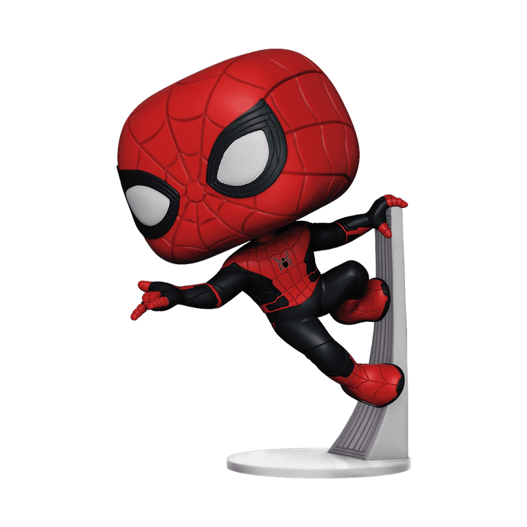 Funko Pop Marvel Home Coming Suit Spider Man, Red : : Toys & Games