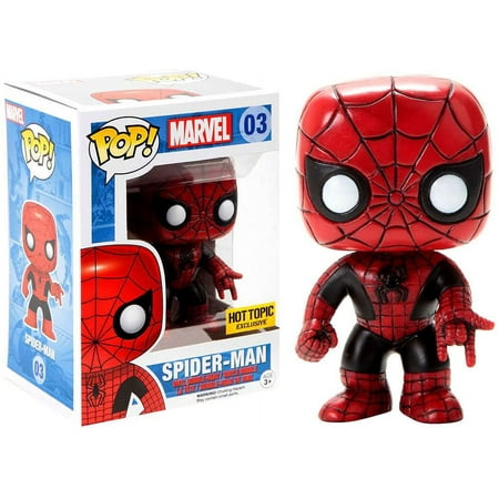 Funko POP! Marvel Spider-Man Vinyl Bobble Head [Red & Black]