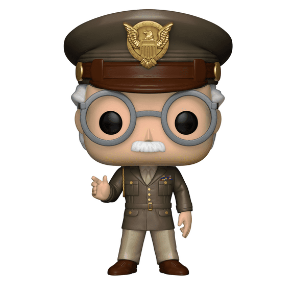 Funko POP! Marvel: Stan Lee Cameo - Army General Bobblehead
