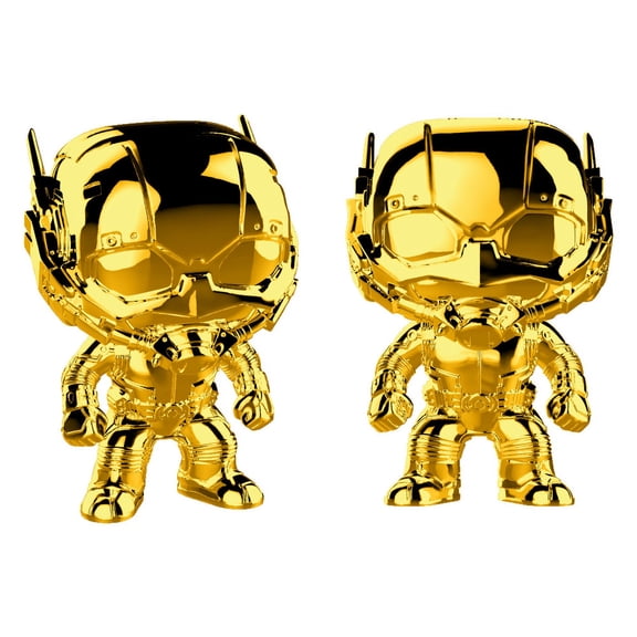 Funko POP! Marvel Studios 10: Ant-Man (Chrome Gold), Vinyl Figure