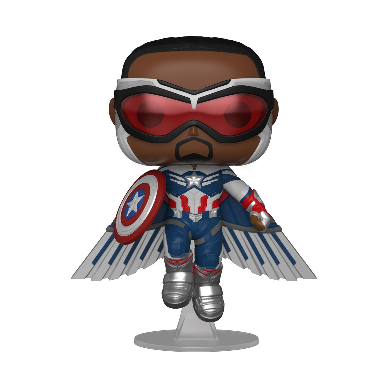 Funko POP! Marvel: The Falcon and the Winter Soldier - Captain America - Walmart Exclusive - image 1 of 8