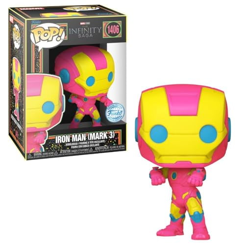 Funko Pop Iron Man (Mark 3) Special Edition 1406 Multicolored Vinyl Figurine