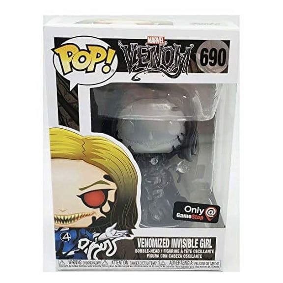 Funko POP! Marvel Venomized Invisible Girl Exclusive #690 [Invisible Version]