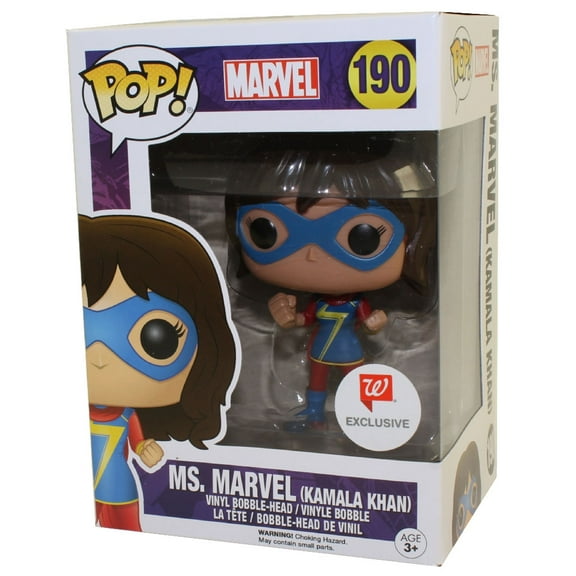 Funko POP! Marvel Vinyl Bobble-head - MS. MARVEL #190 *Exclusive*