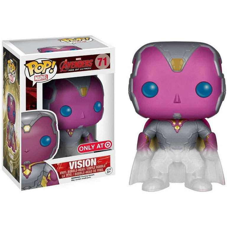 Funko POP! Marvel Vision Vinyl Bobble Head (Phasing) - Walmart.com