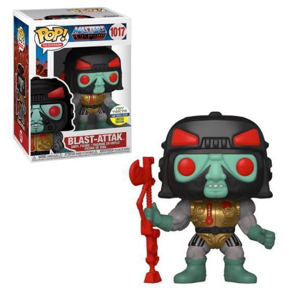 Funko POP! Masters of the Universe Blast-Attak #1017 SDCC 2020 Toy Tokyo Limited Edition Convention Sticker Exclusive