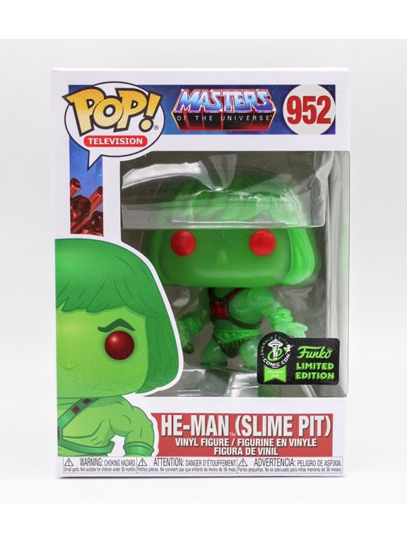 POP! Masters of the Universe Slime Pit He-Man Official ECCC Con Sticker