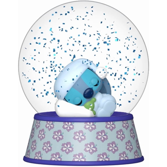 Funko POP! Mini Glitter Globe: Stitch - Sleeping Stitch (Disney)