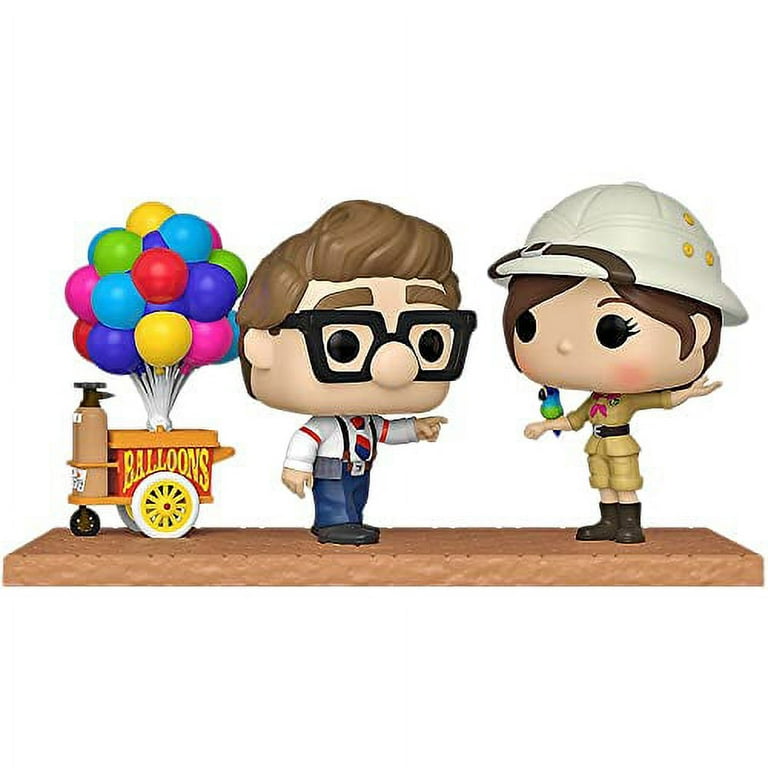 Funko POP! Moment Disney Pixar Up Carl & Ellie with Balloon Cart Vinyl  Figures - BoxLunch Exclusive 