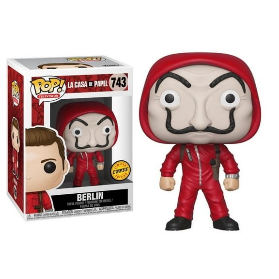 Funko POP Money Heist: La Casa De Papel - Berlin #743 Limited Edition Chase Vinyl Figure