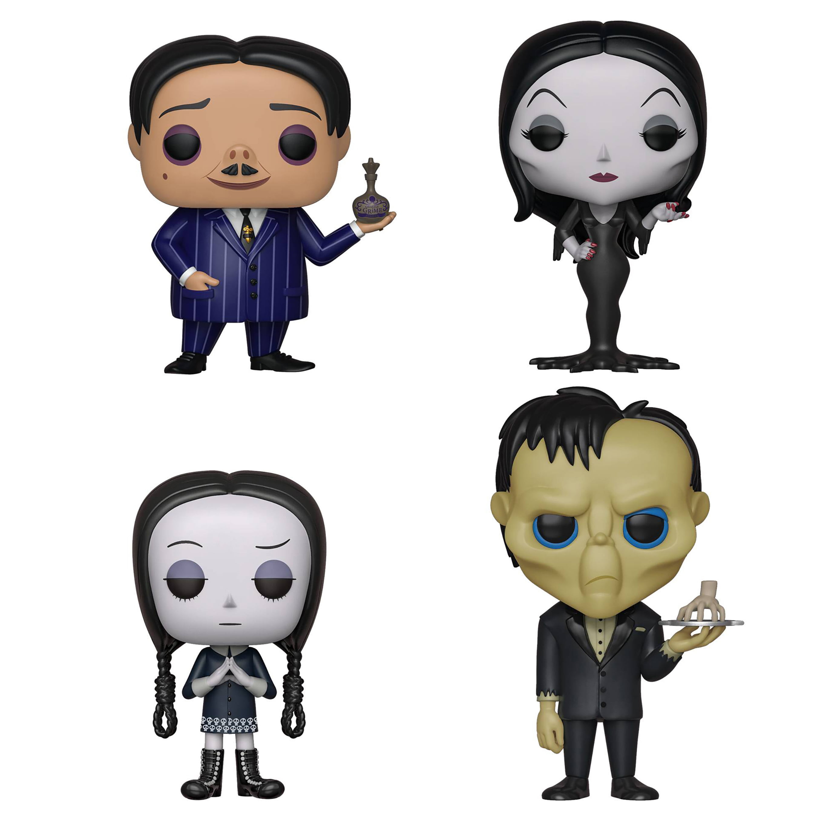 Funko POP! Movies Addams Family Collectors Set - Gomez, Morticia,  Wednesday, Lurch with Thing