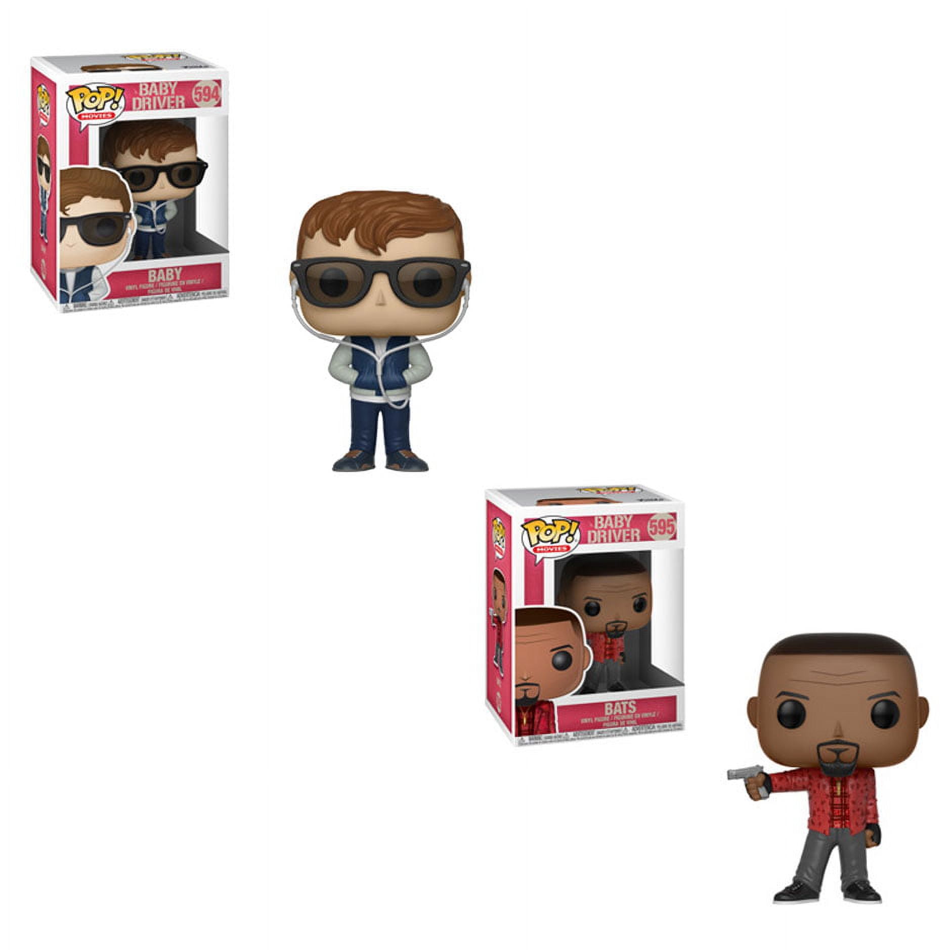 ベイビー・ドライバー FUNKO POP! フィギュア Funko POP! Movies - Baby Driver Vinyl Figures - SET OF 2