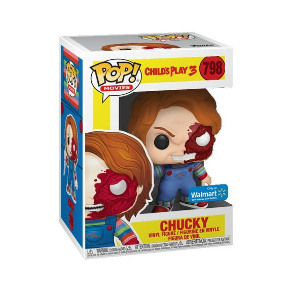 Funko POP Movies Collectible Vinyl Figure, Horror S7 Chucky Half Face