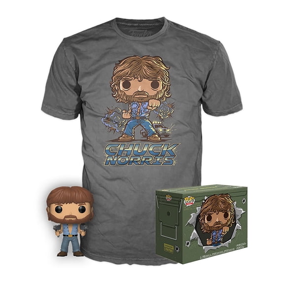 Chuck Norris (Uzis) And Chuck Norris Tee Alternative Name: Size: L