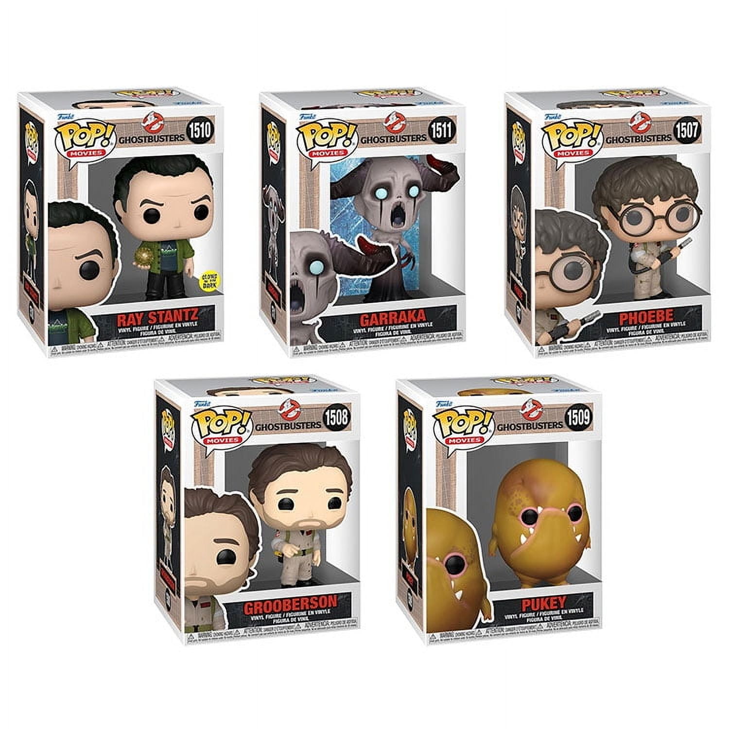Funko POP! Movies Ghostbusters Frozen Empire Vinyl Figures - SET OF 5  [Phoebe - Walmart.com