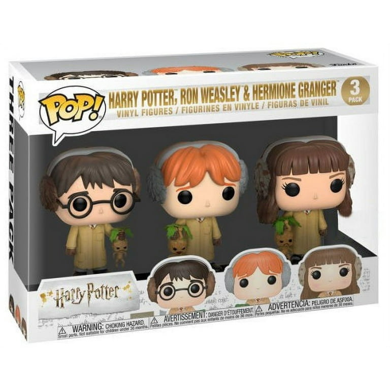 Harry Potter, Ron Weasley, & Hermione Granger (Herbology) (3-Pack)