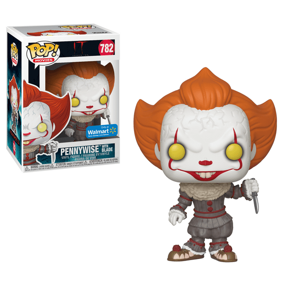 Funko POP! Movies: IT: Chapter 2 - Pennywise w/ Blade (Walmart Exclusive)