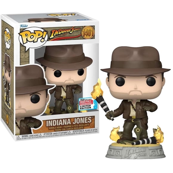 Funko POP! Movies Indiana Jones Vinyl Figure (with Snakes)