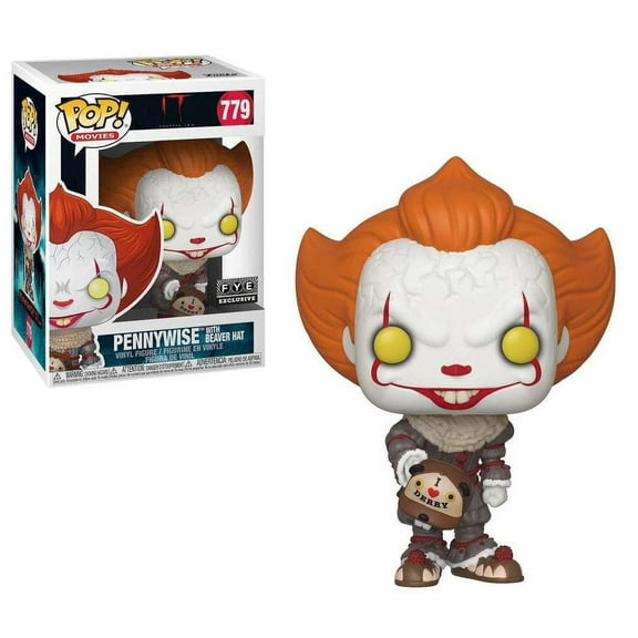 Funko POP Movies It Chapter Two Pennywise with Beaver Hat 799 Vinyl Figure