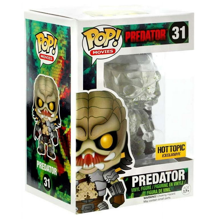 Funko POP! Movies Predator Vinyl Figure (Translucent Bloody