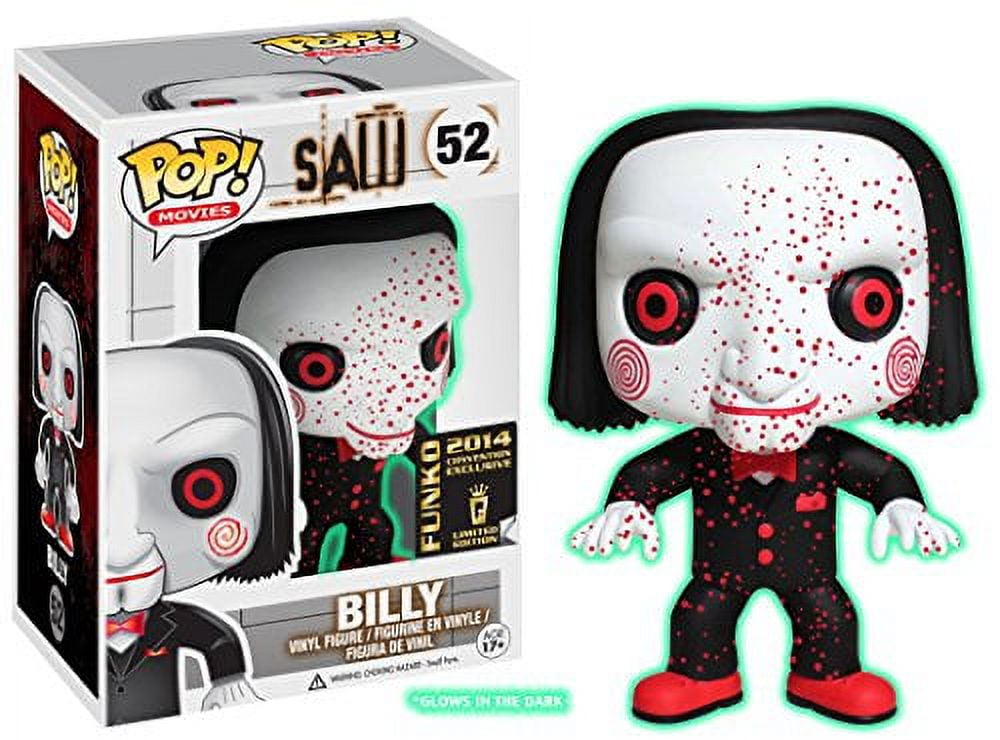 Funko POP! Movies: Saw- Glow-in-the-Dark Bloody Billy POP Funko POP! Movies: Saw- Glow-in-the-Dark Bloody Billy POP