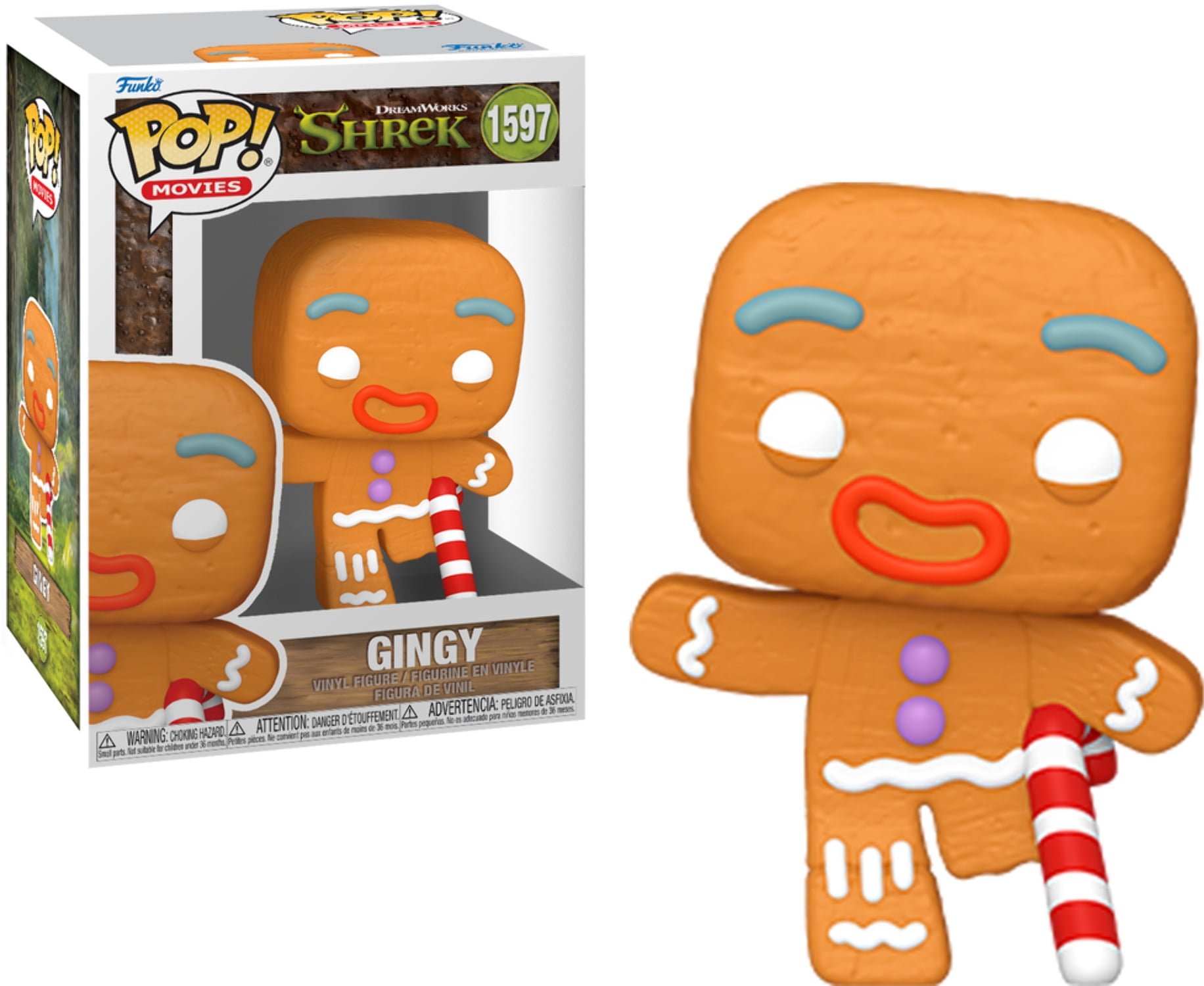 Funko POP! Movies: Shrek - Gingy #1597 - Walmart.com