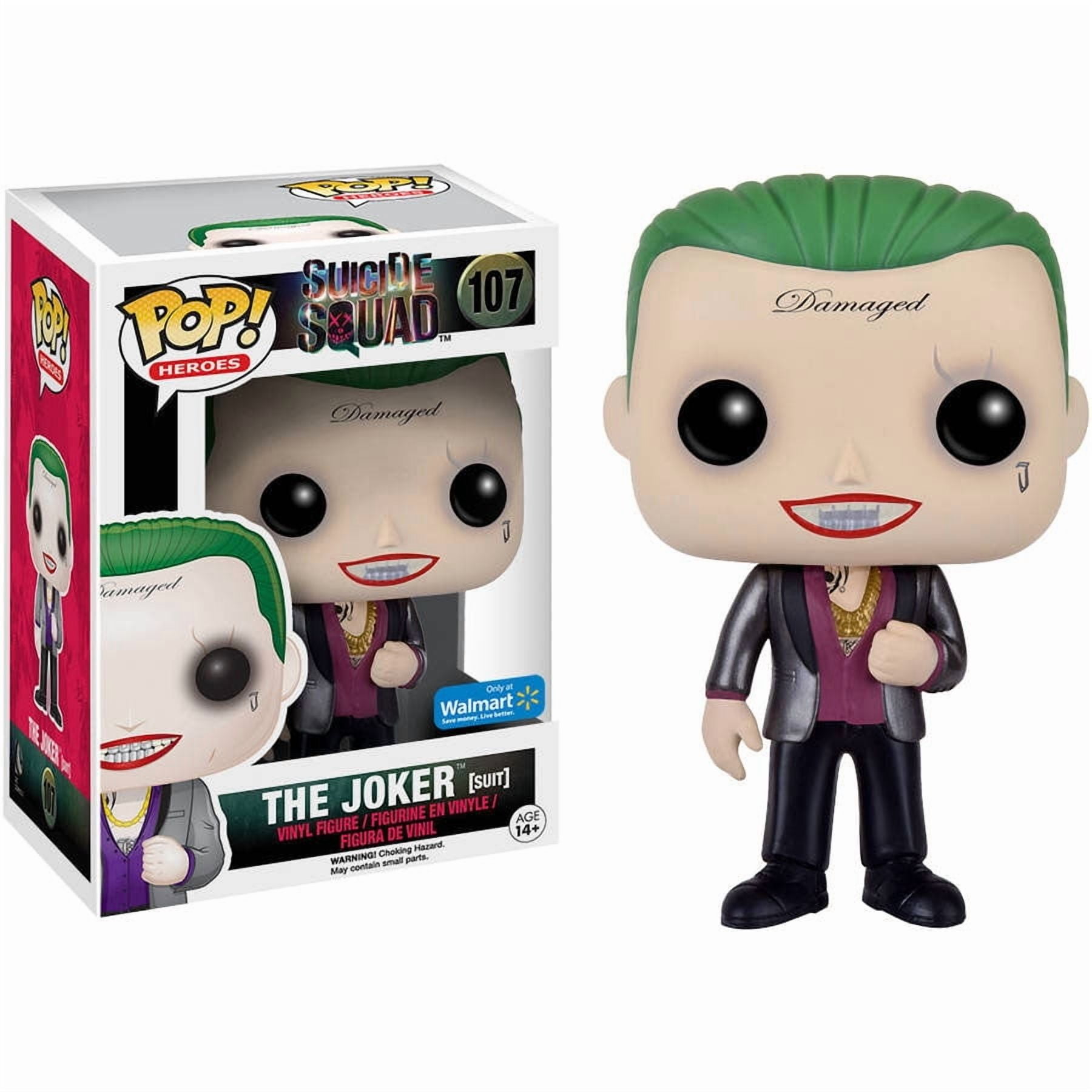 FunkoPop！107 THE JOKER suit限定版 Funko-POP-Movies-Suicide-Squad