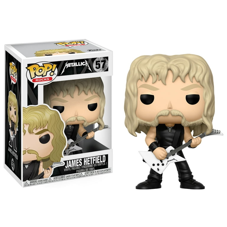 FUNKO POP! ROCKS: James Hetfield Collectible Figure - Walmart.com