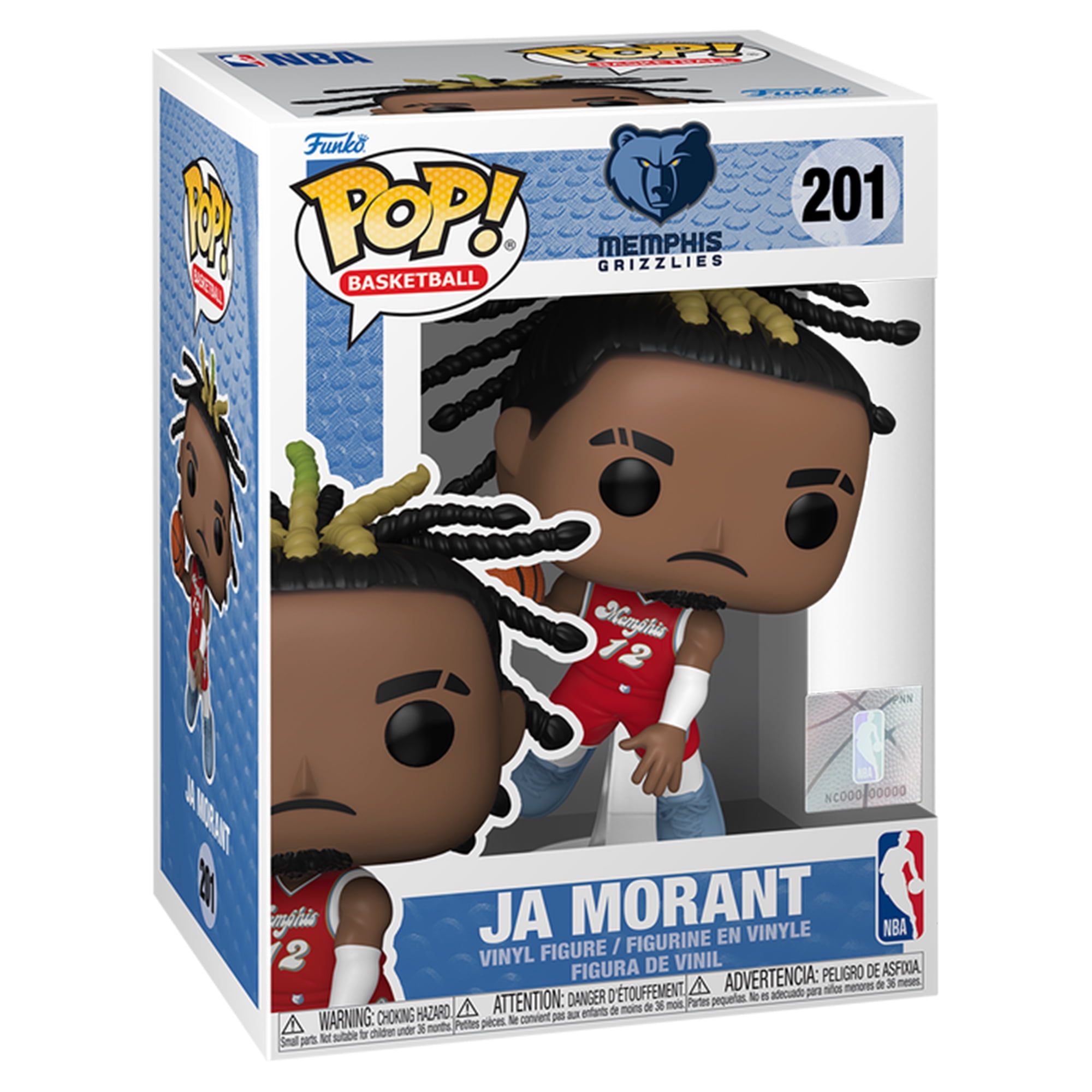 スポーツ Funko NBA Ja Morant Ja Morant Memphis Grizzlies #201 Funko Pop! Vinyl Figure