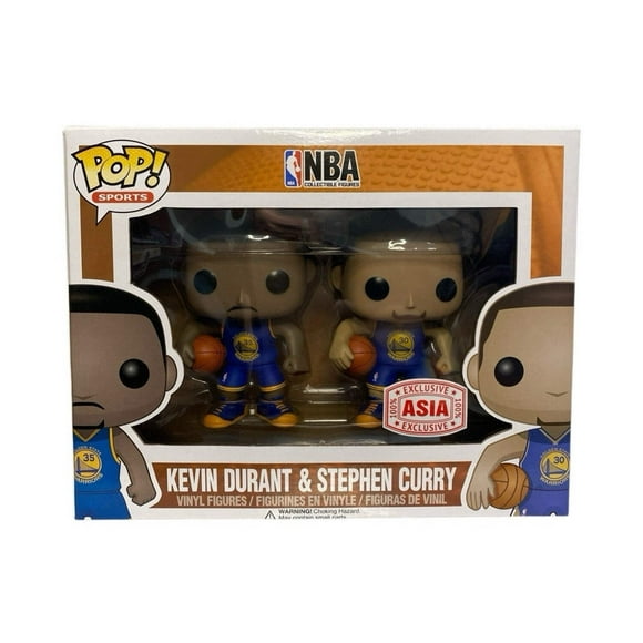 Funko POP! NBA Kevin Durant Stephen Curry 2-pack Asia Exclusive Unreleased