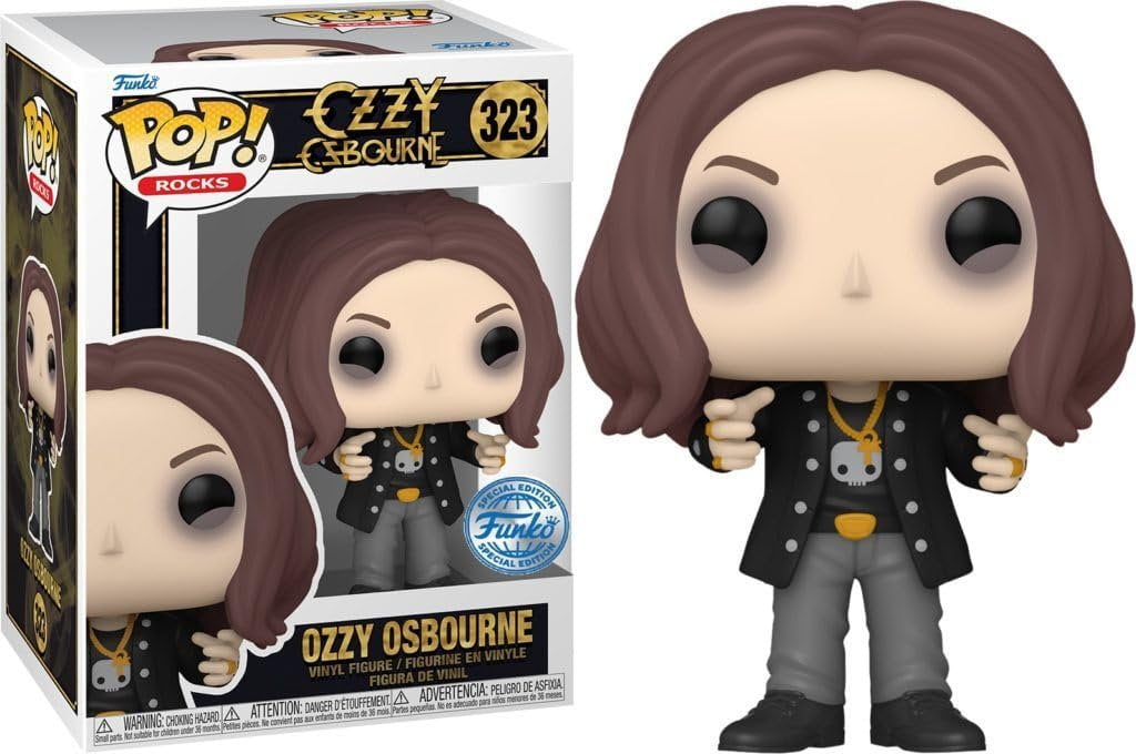 Free Shipping! Funko POP! Rocks Ozzy Osbourne Vinyl Figure Free Shipping! Funko POP! Rocks Ozzy Osbourne Vinyl Figure