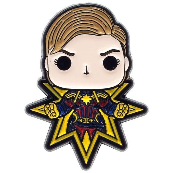 Funko POP! Pin Captain Marvel Collectors Corps Pin Collector Corps Exclusive
