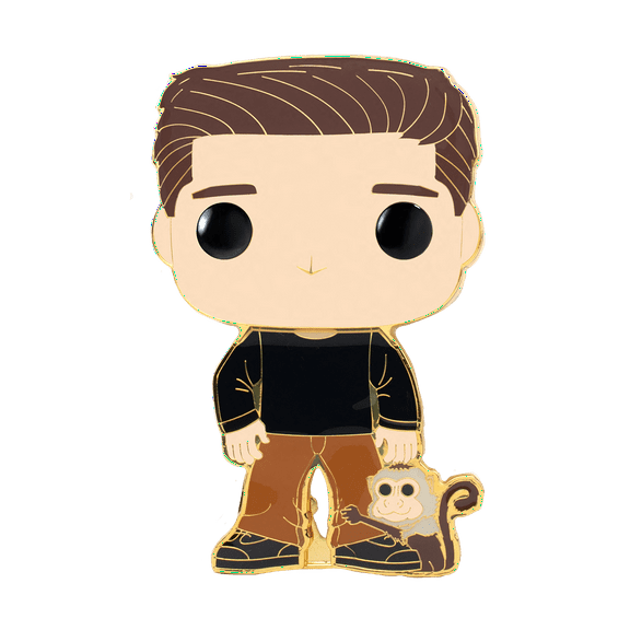 Funko POP! Pin: Friends - Ross with Monkey