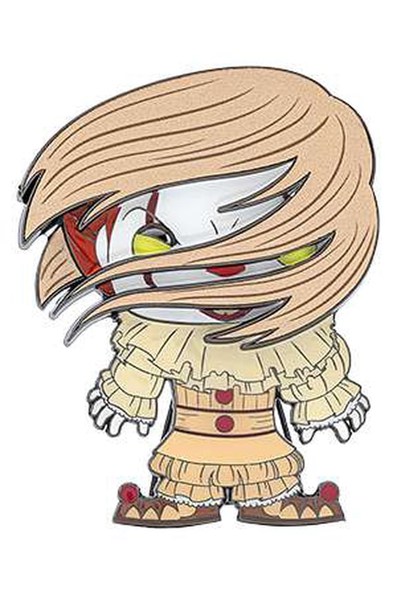 POP! Pin Horror CHASE Pennywise with Wig Large Enamel Pin