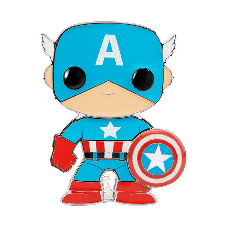 Funko POP! Pin: Marvel - Captain America