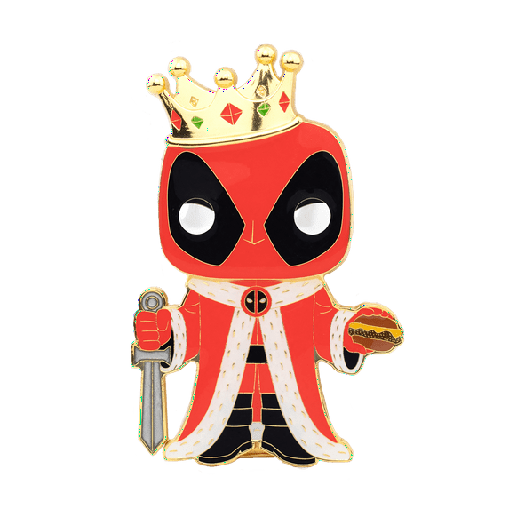 Funko POP! Pin: Marvel - King Deadpool
