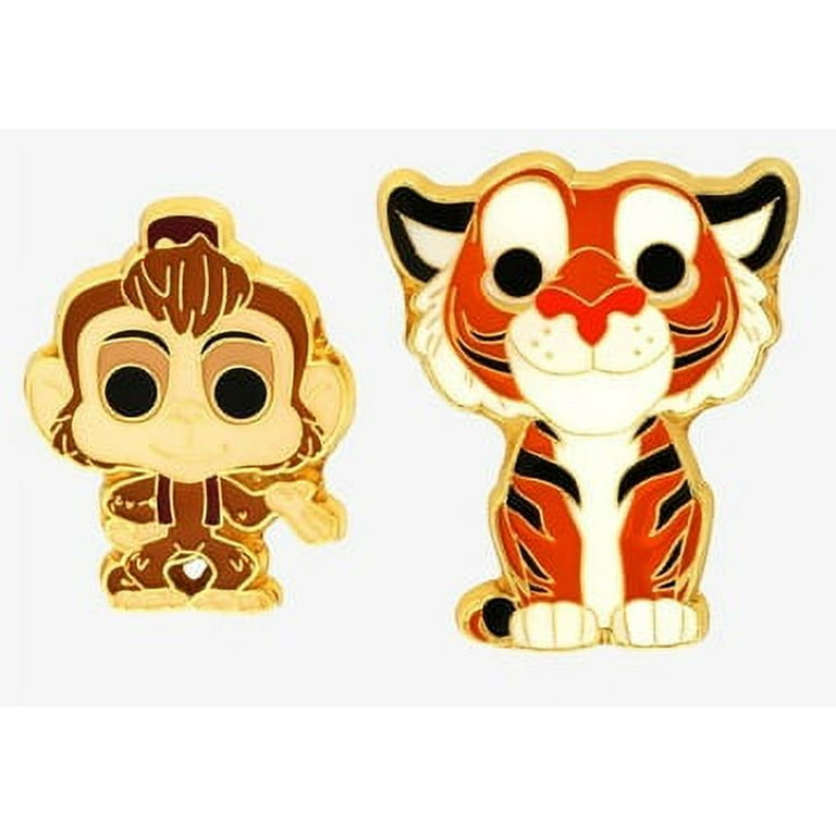 Funko POP Pins Disney Aladdin Rajah Abu 2 Pack Walmart