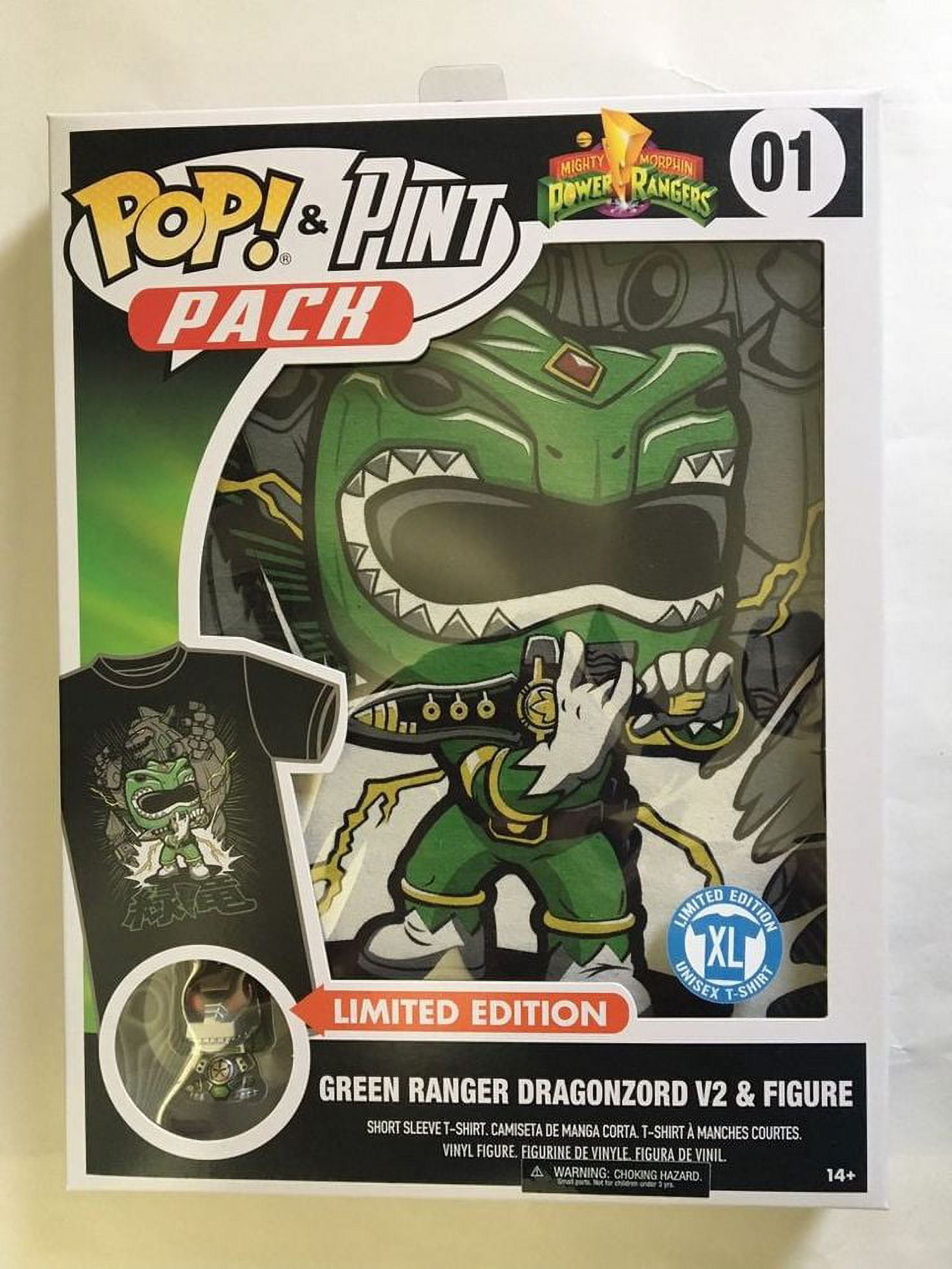 Funko POP! Pint Pack Power Rangers Green Ranger Dragonzord V2