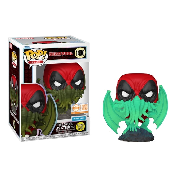 Collectible Funko POP! Plus Marvel: Deadpool - Deadpool as Cthulu (GiTD ...