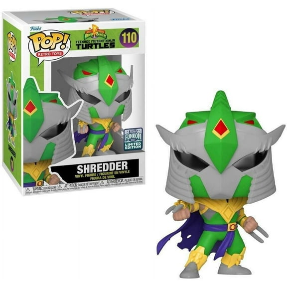 110 Shredder - Teenage Mutant Ninja Turtles TMNT 2022 Con Funko POP