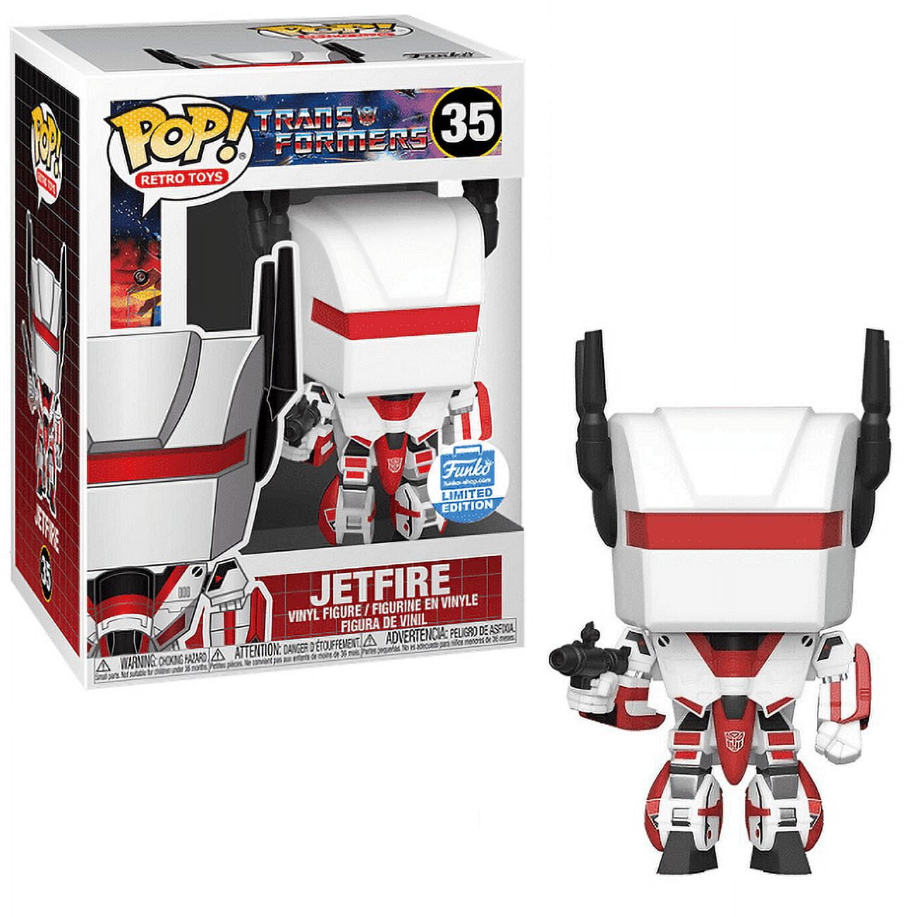 Exclusive Funko POP! Retro Toys: Transformers Jetfire Exclusive Funko POP! Retro Toys: Transformers Jetfire