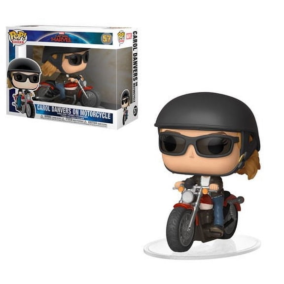 Funko POP! Ride: Marvel - Captain Marvel - Carol Danvers on Motorcycle
