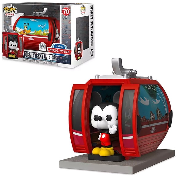 Funko POP Rides Disney Skyliner and Mickey Mouse 70 Vinyl Figure