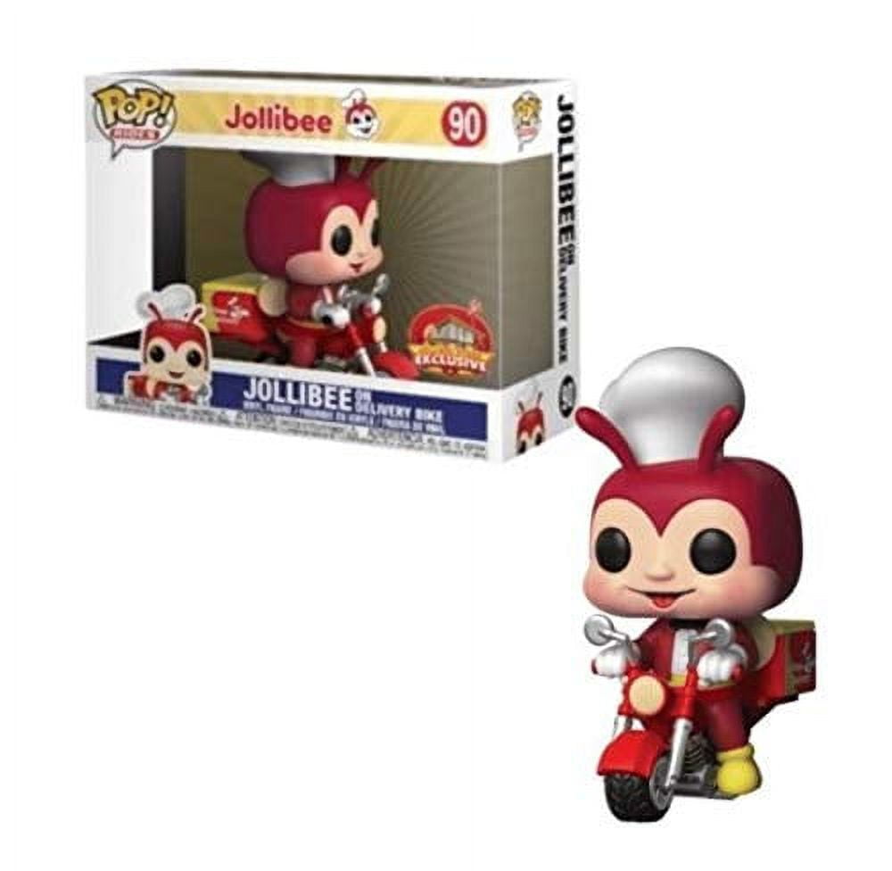 Funko POP! Rides Jollibee (on Delivery Bike) #90 - Walmart.com